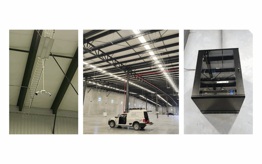 Installation of Cameras, Network Nodes, and Equipment